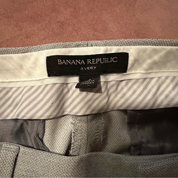 Banana Republic Avery style work pants size 4 light grey - Picture 3 of 3